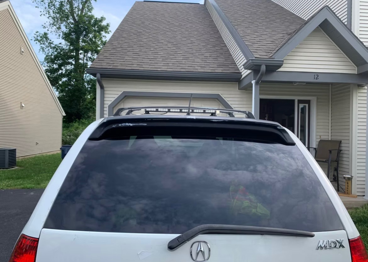 New back glass installed — Acura MDX
